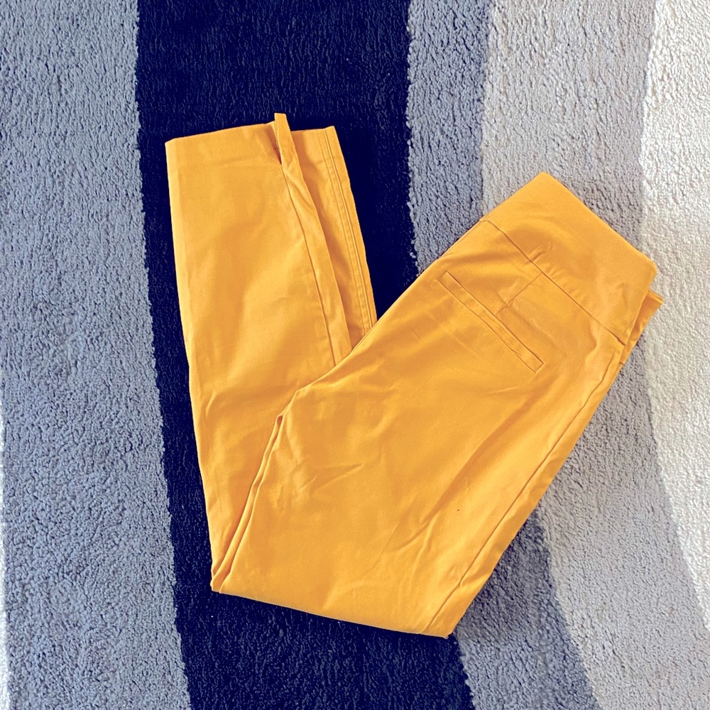 NY & Co Yellow Pants New Without Tags
